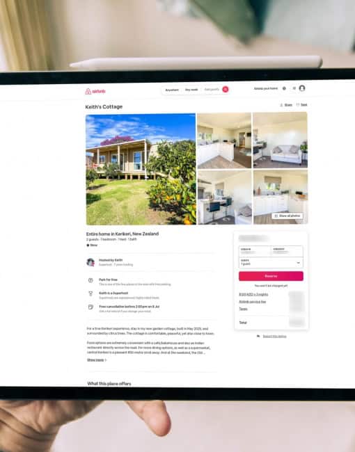 AirBnB listing copy and photography