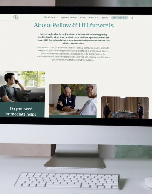 SEO website copy for a company rebrand